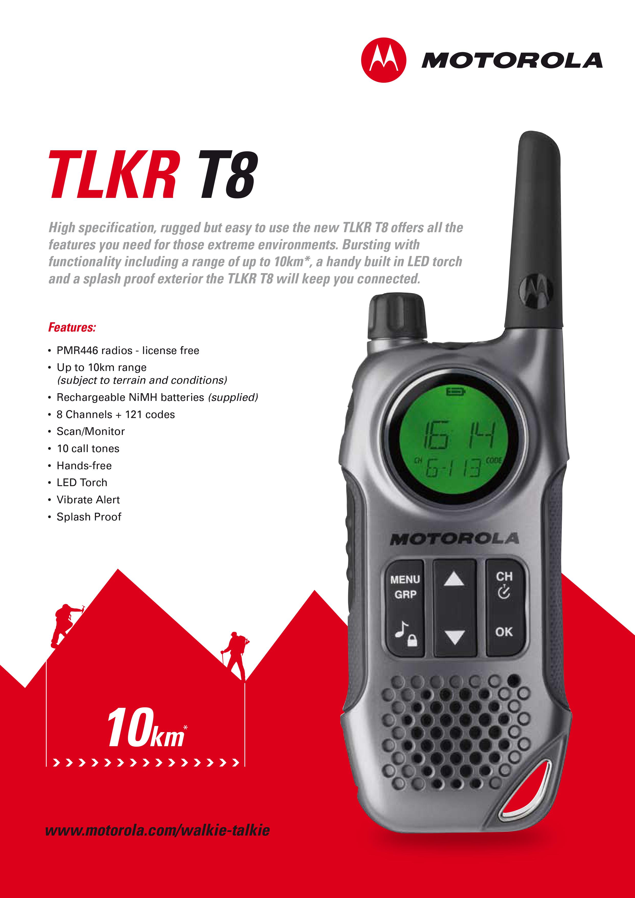 Motorola TLKR T8 – FRONTIER TELECOMMUNICATION